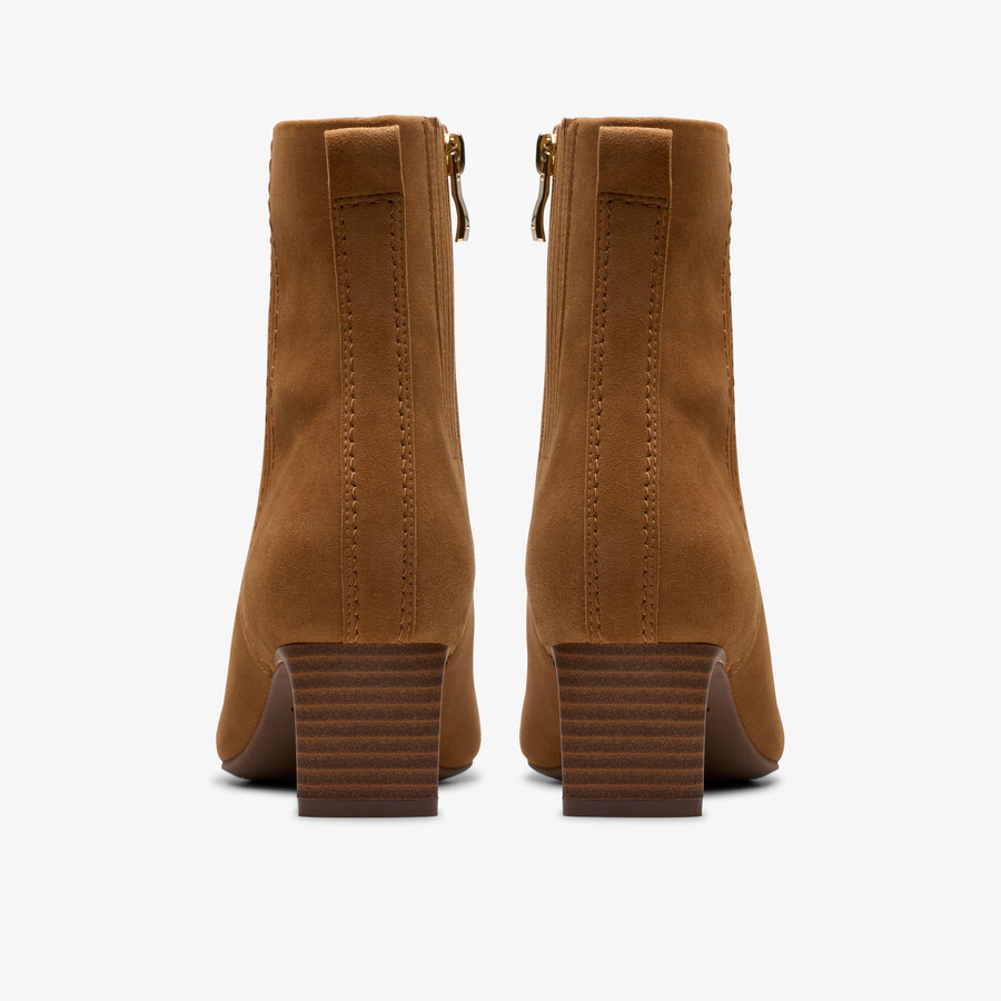 edina up - tan suede
