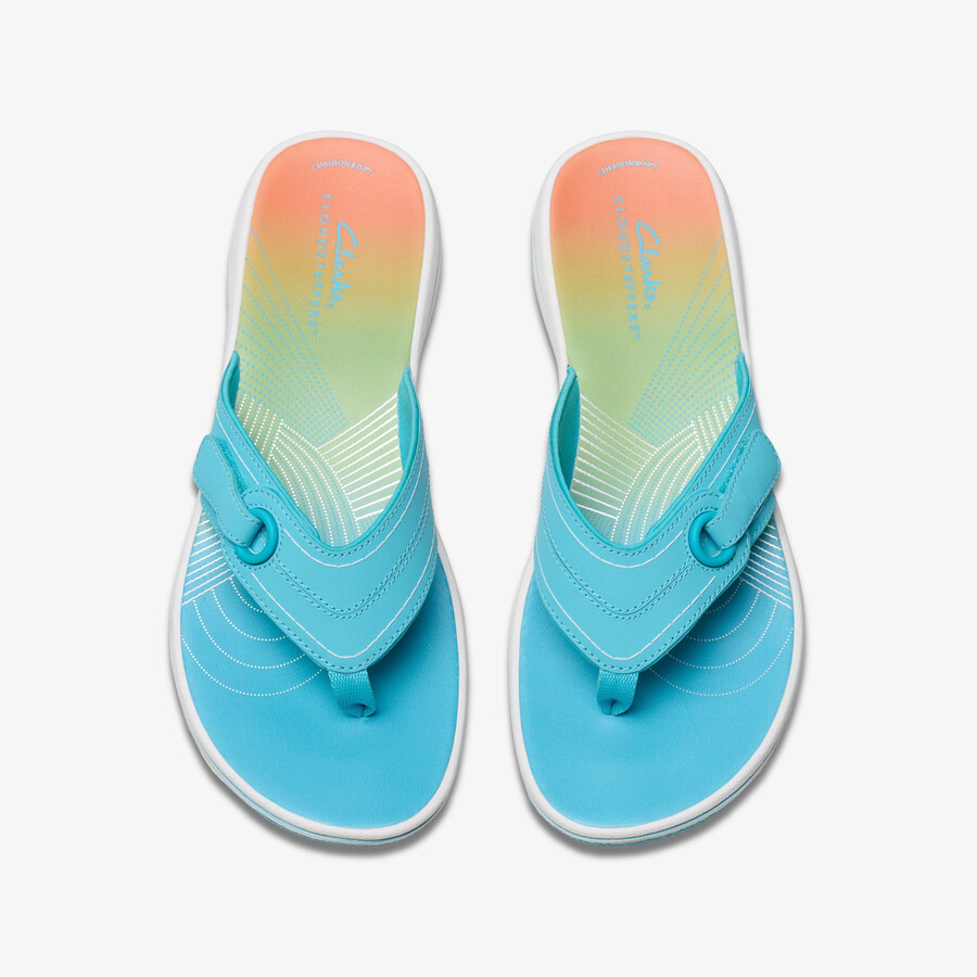 brinkley reyna - turkusowy ombre