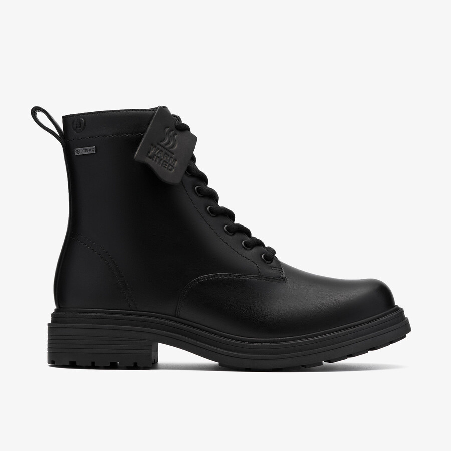 orinoco 3 sty gore-tex - czarna skóra z ciepłą podszewką