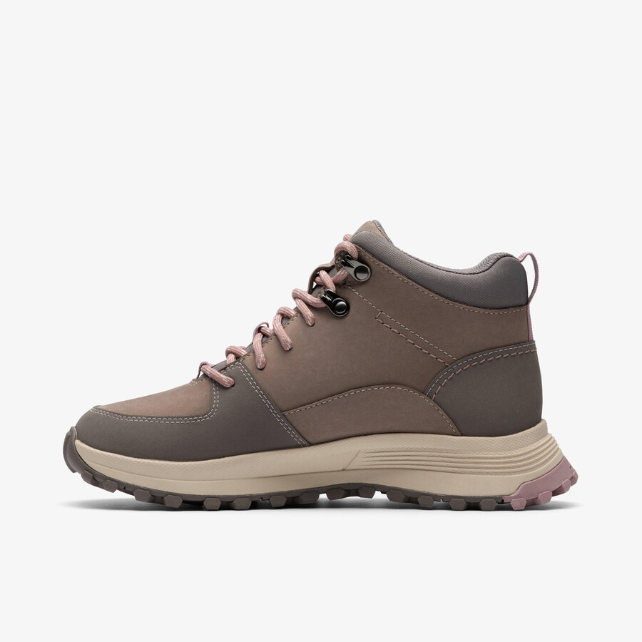 buty atl trek gore-tex – szare ocieplane kombinowane