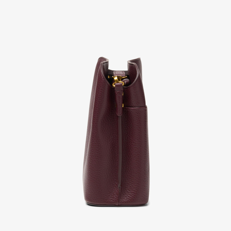 clara crossbody - burgundy