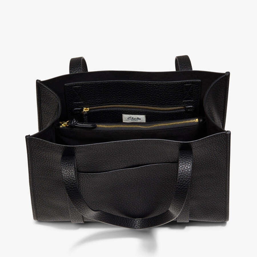 torba shopper - czarna